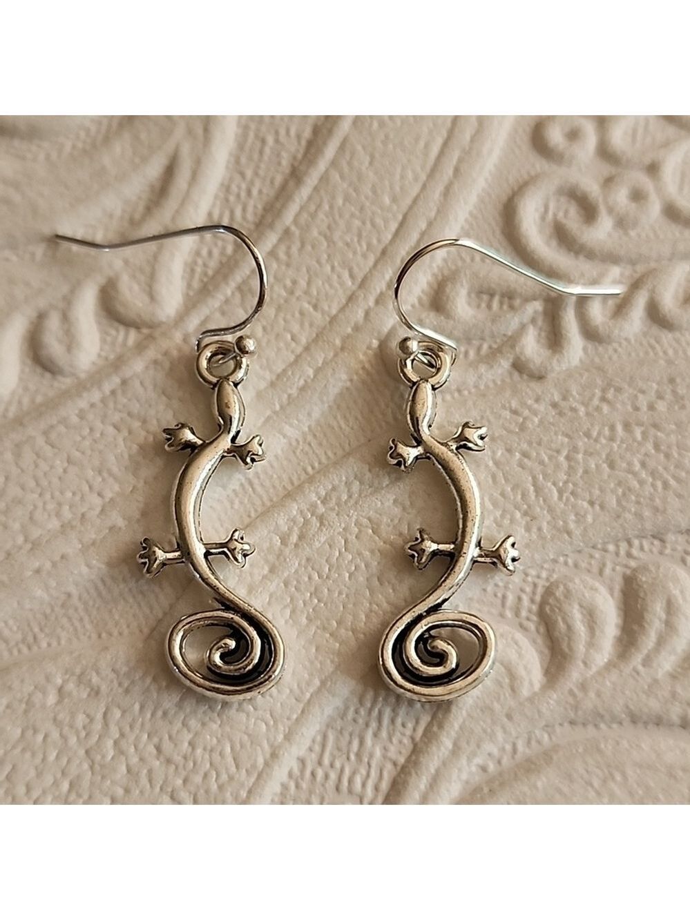 SALAMANDER  Earrings PERFECT Summertime Or For Reptile Lover